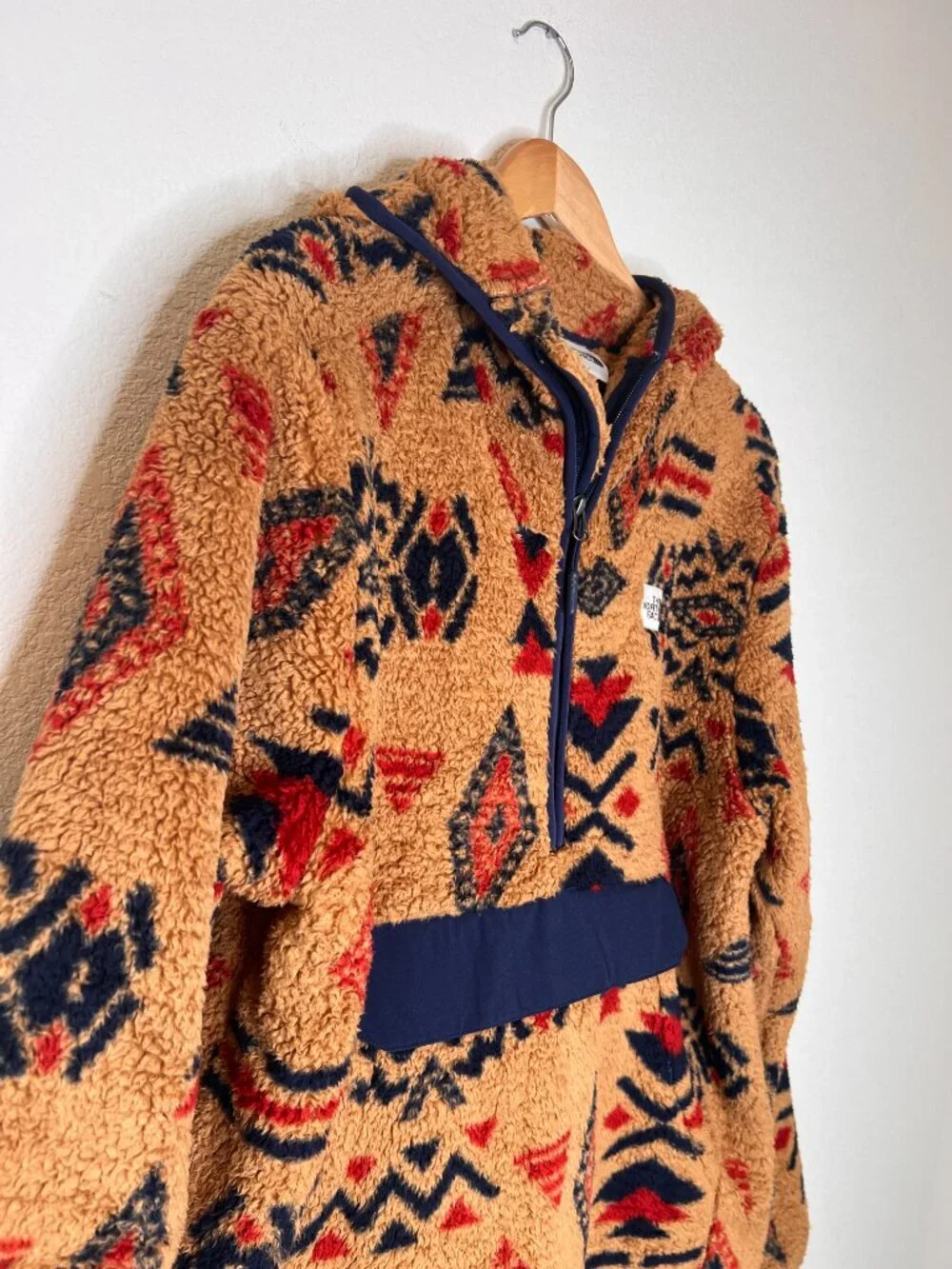 The North Face Men's Campshire Pullover Hoodie California Geo Print Large